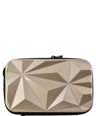 ABS Plastic Geometric Mini Crossbody Bag PC712 GOLD